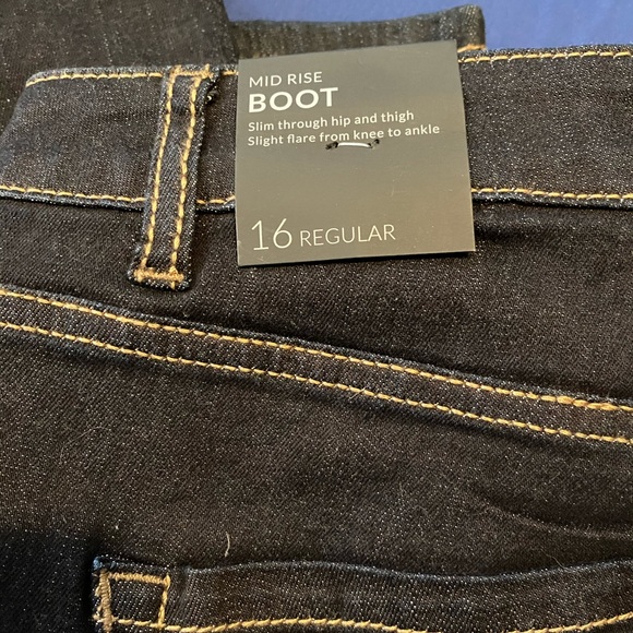 Lane Bryant Stretch Denim Bootcut Jeans - Picture 5 of 6